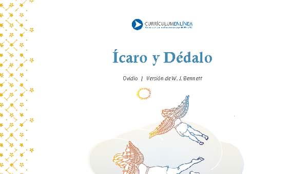 Ícaro y Dédalo