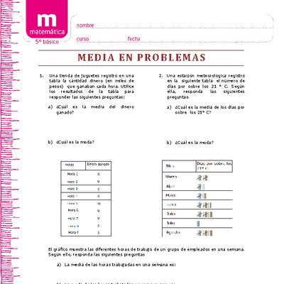 Media en problemas con gráficos