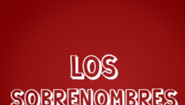 Los sobrenombres