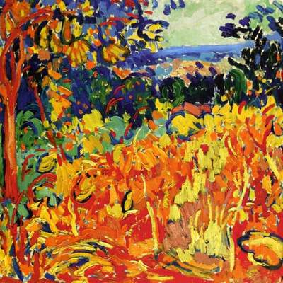 El huerto de Maurice de Vlaminck