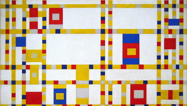 Composición 2 Piet Mondrian