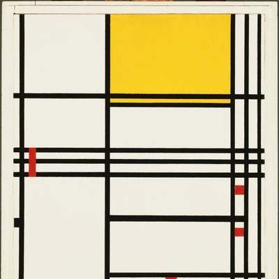 Composición de Piet Mondrian