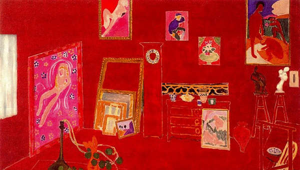 Estudio rojo de Henri Matisse