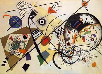 Línea tranversal de Wassily Kandinsky