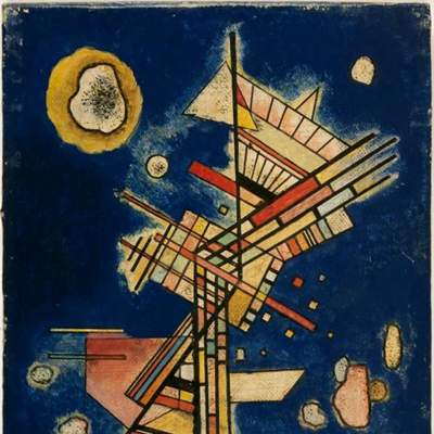 Dark freshness de Wassily Kandinsky