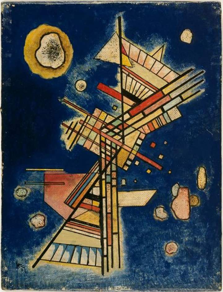 Dark freshness de Wassily Kandinsky