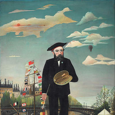 Autorretrato de Henri Rousseau