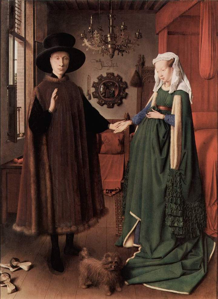 Matrimonio Arnolfini de Jan Van Eyck