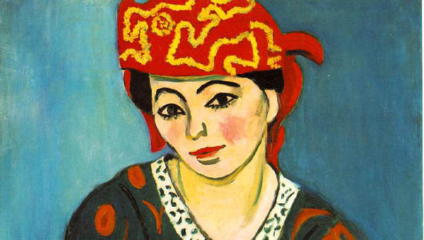 Mujer con turbante rojo de Henri Matisse