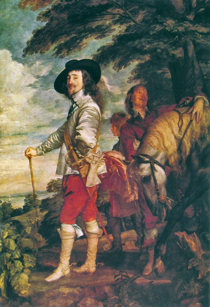 Retrato de Carlos I de Van Dyck