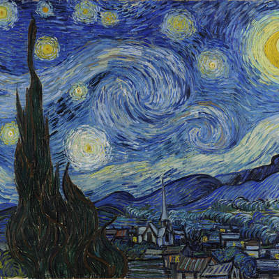 La Noche estrellada de Vincent Van Gogh