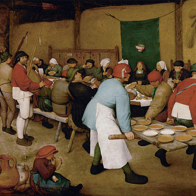 Matrimonio campesino de Pieter Brueghel