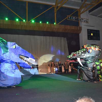 Dragones en escena