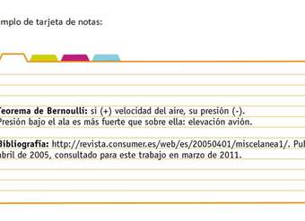 Toma de notas para un proyecto de investigación