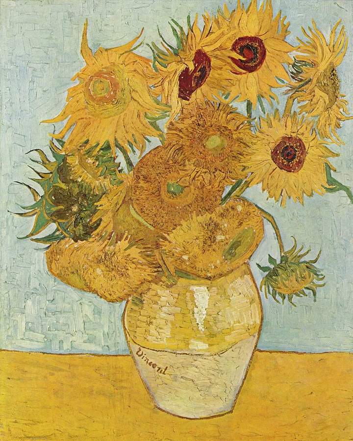 Girasoles de Vincent Van Gogh