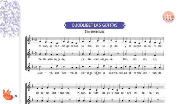 Quodlibet Las gotitas