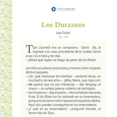 Los duraznos