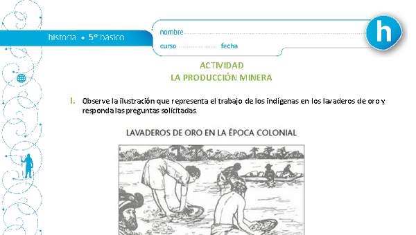 La producción minera