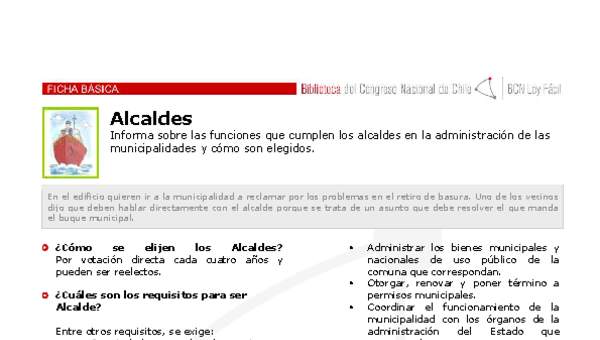 Alcaldes