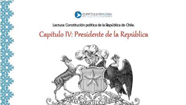 Constitución de Chile: Presidente de la República