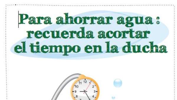 Ahorrar agua en la ducha