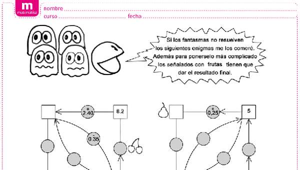 Adiciones y sustracciones de números decimales