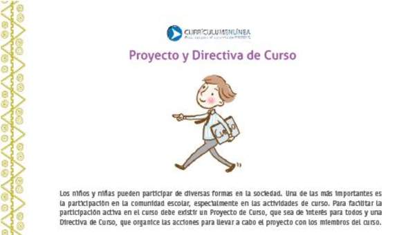 Proyecto y directiva de curso