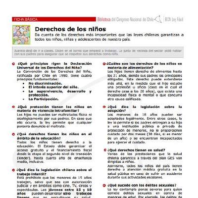 Derechos de los niños