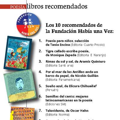 Recomendación de poesía para niños