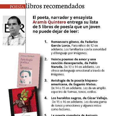 Libros de poesía para jóvenes