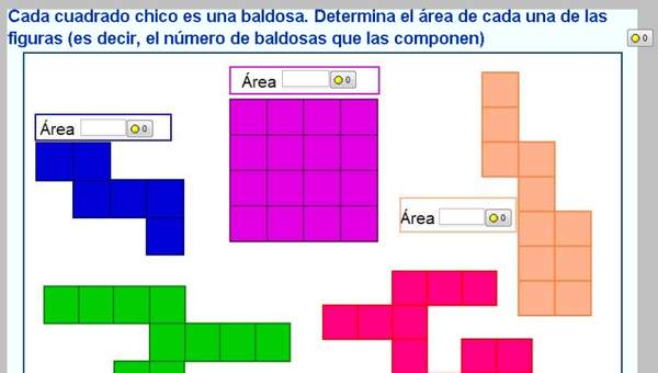 Área de formas geométricas