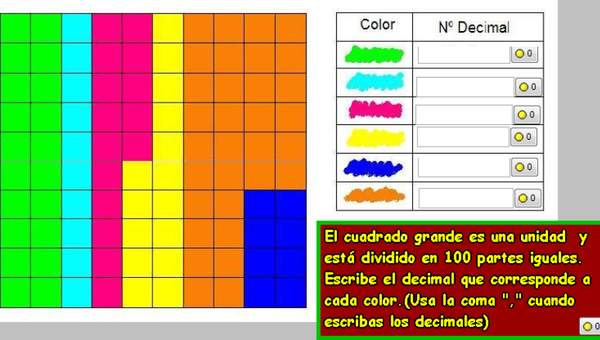 Representación de números decimales (I)