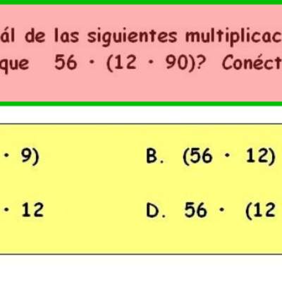 Propiedades de la multiplicación