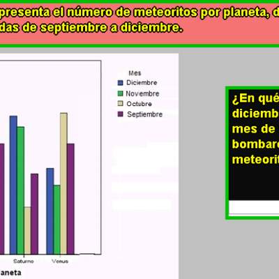 Meteoritos en diciembre