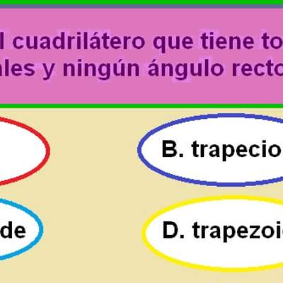 Cuadrilátero sin ángulos rectos