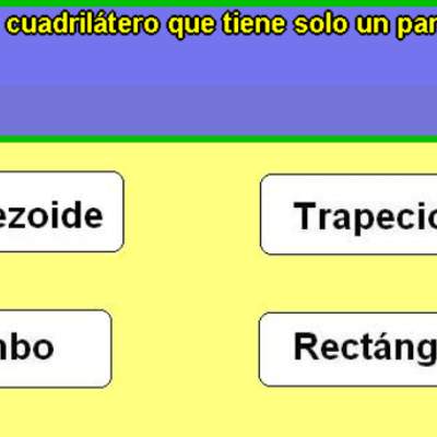 Cuadrilátero con un par de lados paralelos