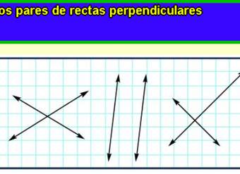 Rectas perpendiculares