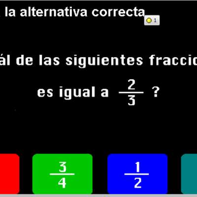 Fracción igual a 2/3