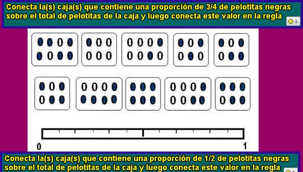 Cajas con bolitas (II)