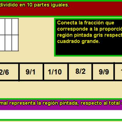 Fracciones y decimales (IV)