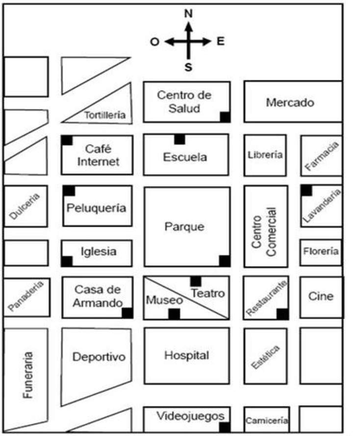 Plano de una ciudad