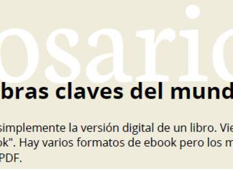 10 palabras claves del mundo del e-book