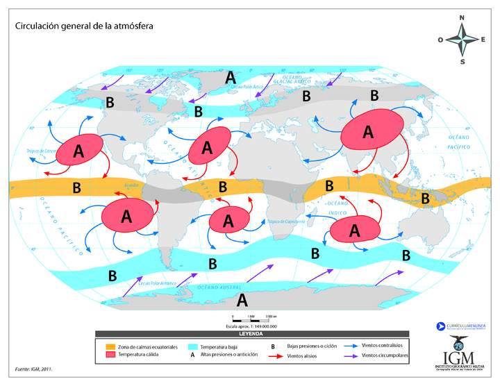 Circulación general de la atmósfera