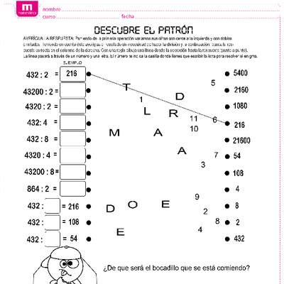 División por un dígito (II)