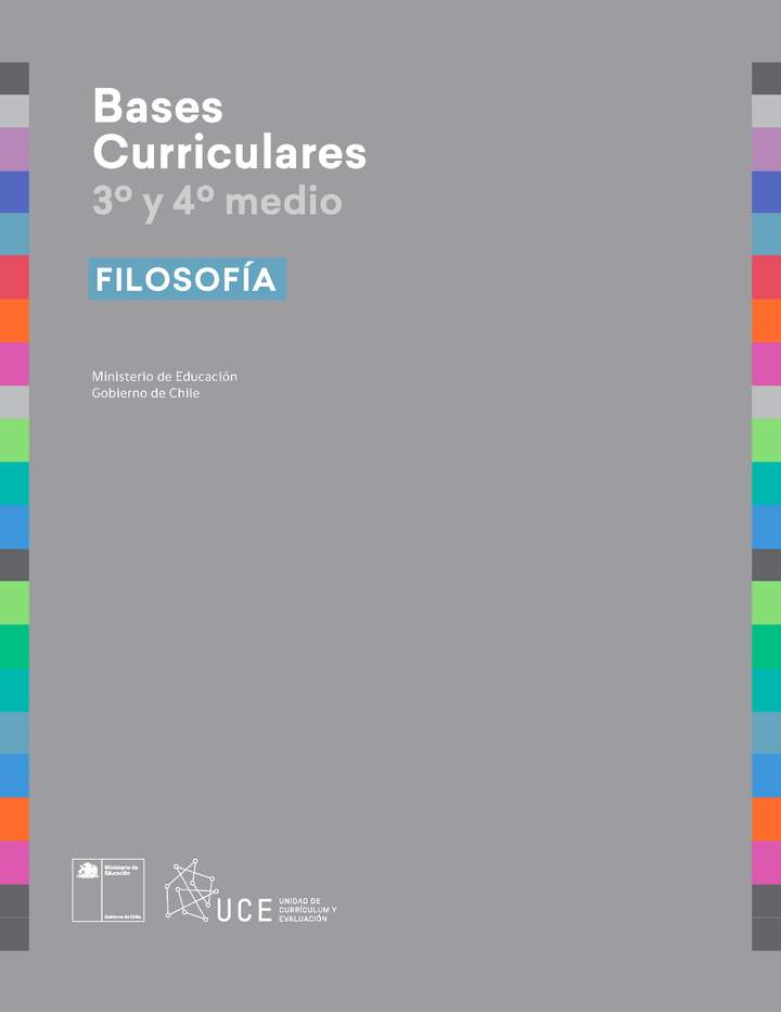 Bases Curriculares 3° y 4° medio Filosofía