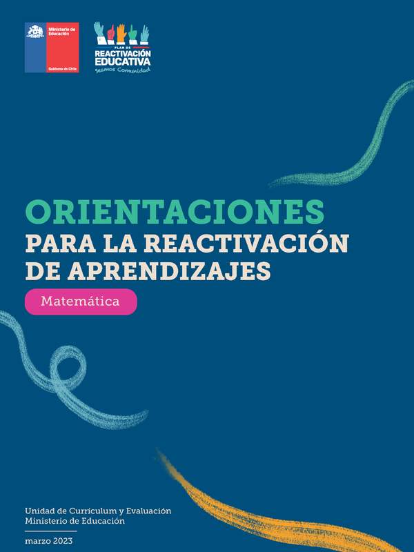 Orientaciones para la reactivación de Matemática