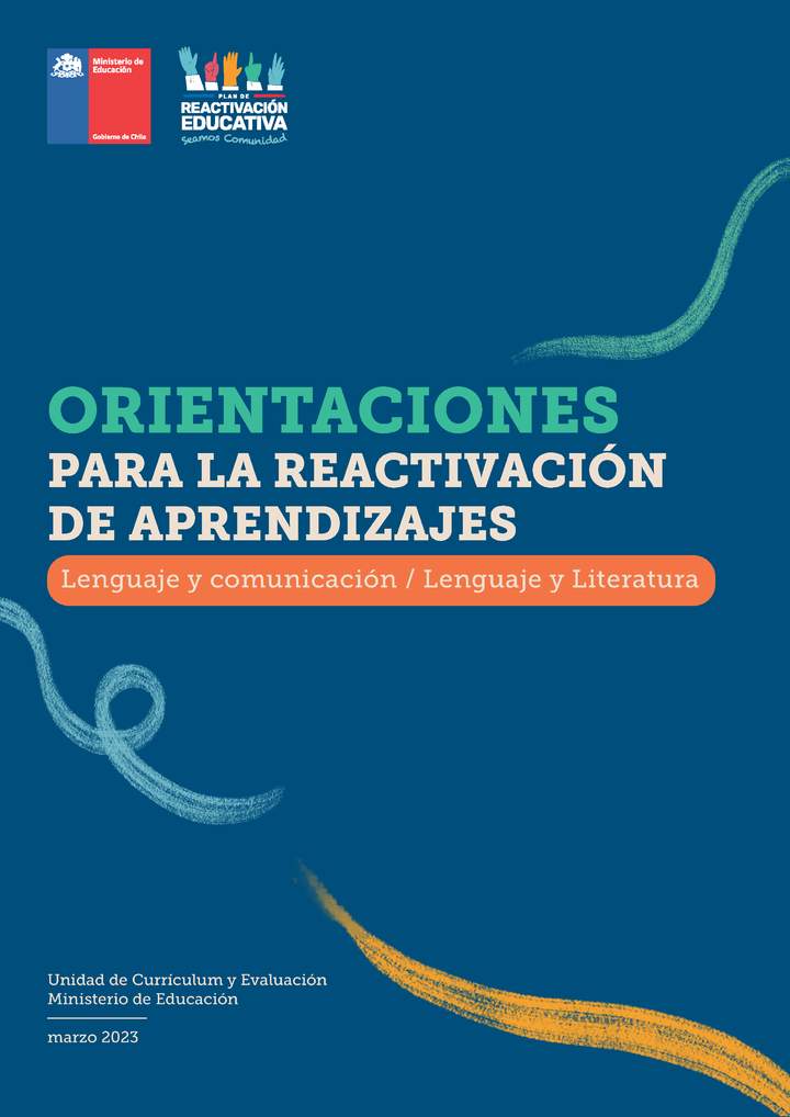 Orientaciones para la reactivación de Lenguaje