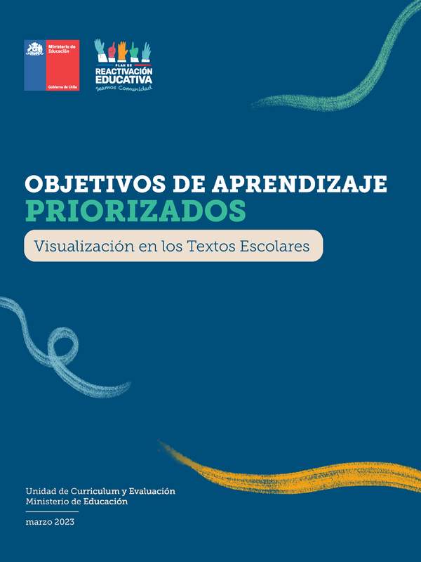 Objetivos de Aprendizaje Priorizados: Visualización en los Textos Escolares