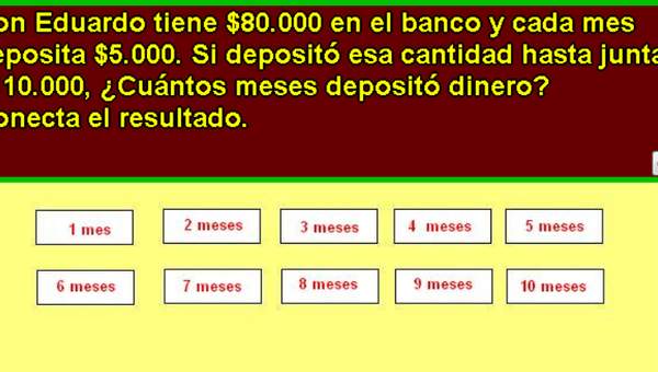 Depósitos en el banco