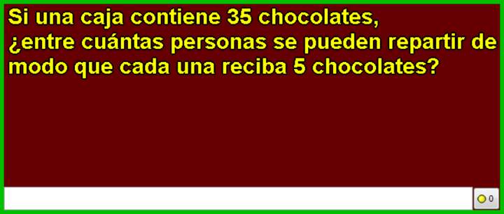 Repartiendo chocolates